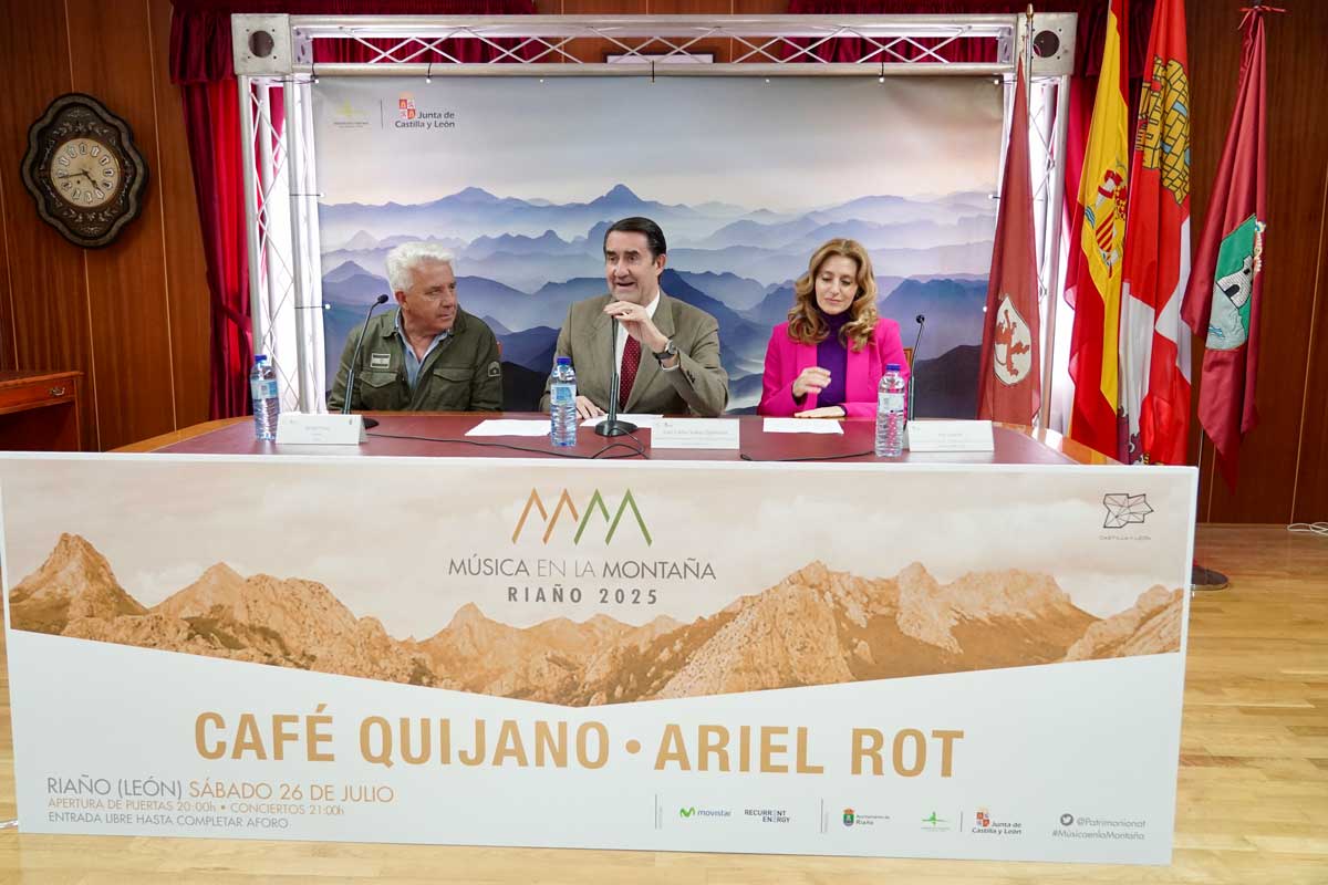 Presentación del festival 'Música en la Montaña'. | CAMPILLO (ICAL)