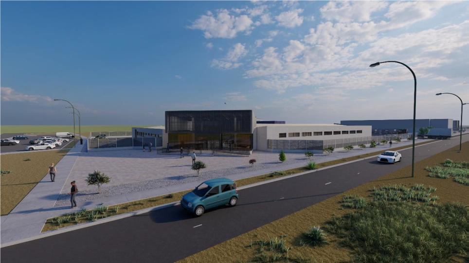 Así será el nuevo centro de exámenes de conducir de la DGT en León, que se alzará en un año en el polígono de Onzonilla. | DGT