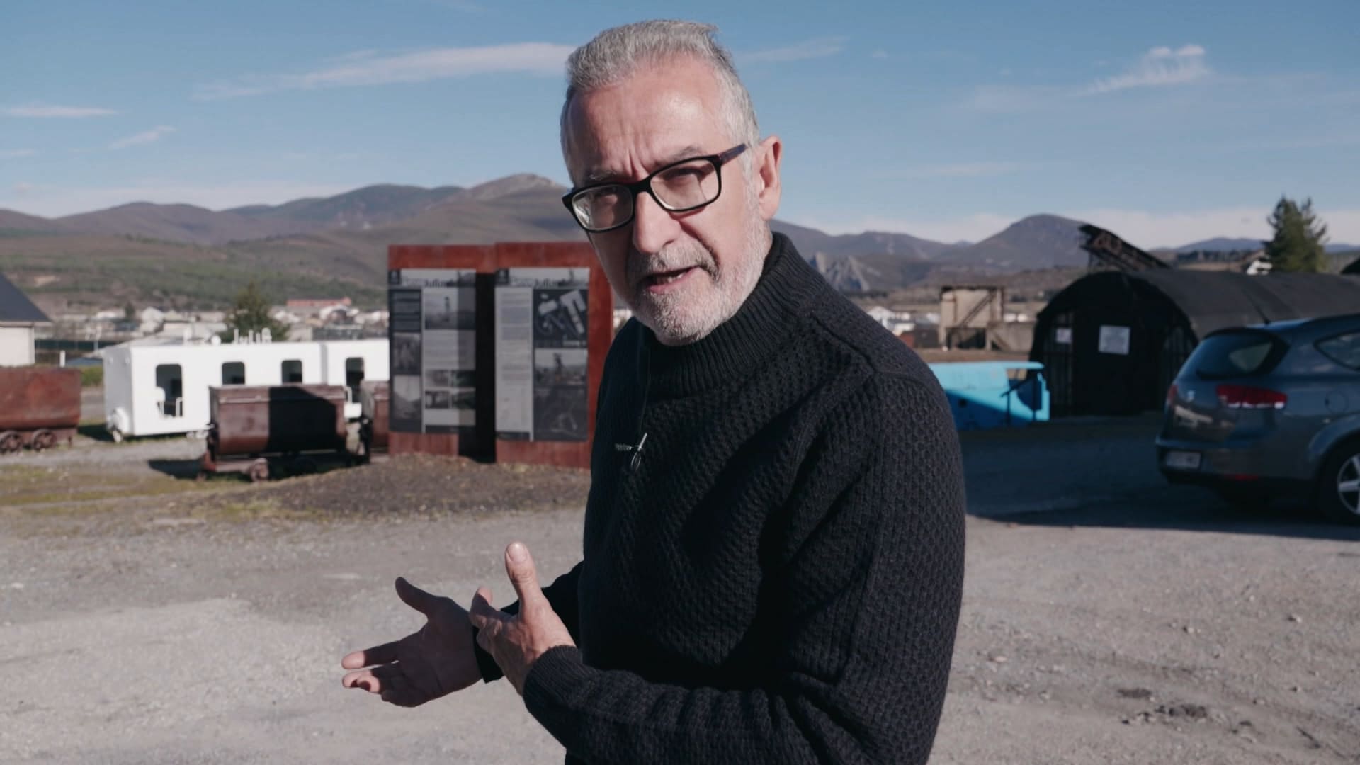 Miguel Ángel García, excorresponsal de TVE en Berlín, en el documental.
