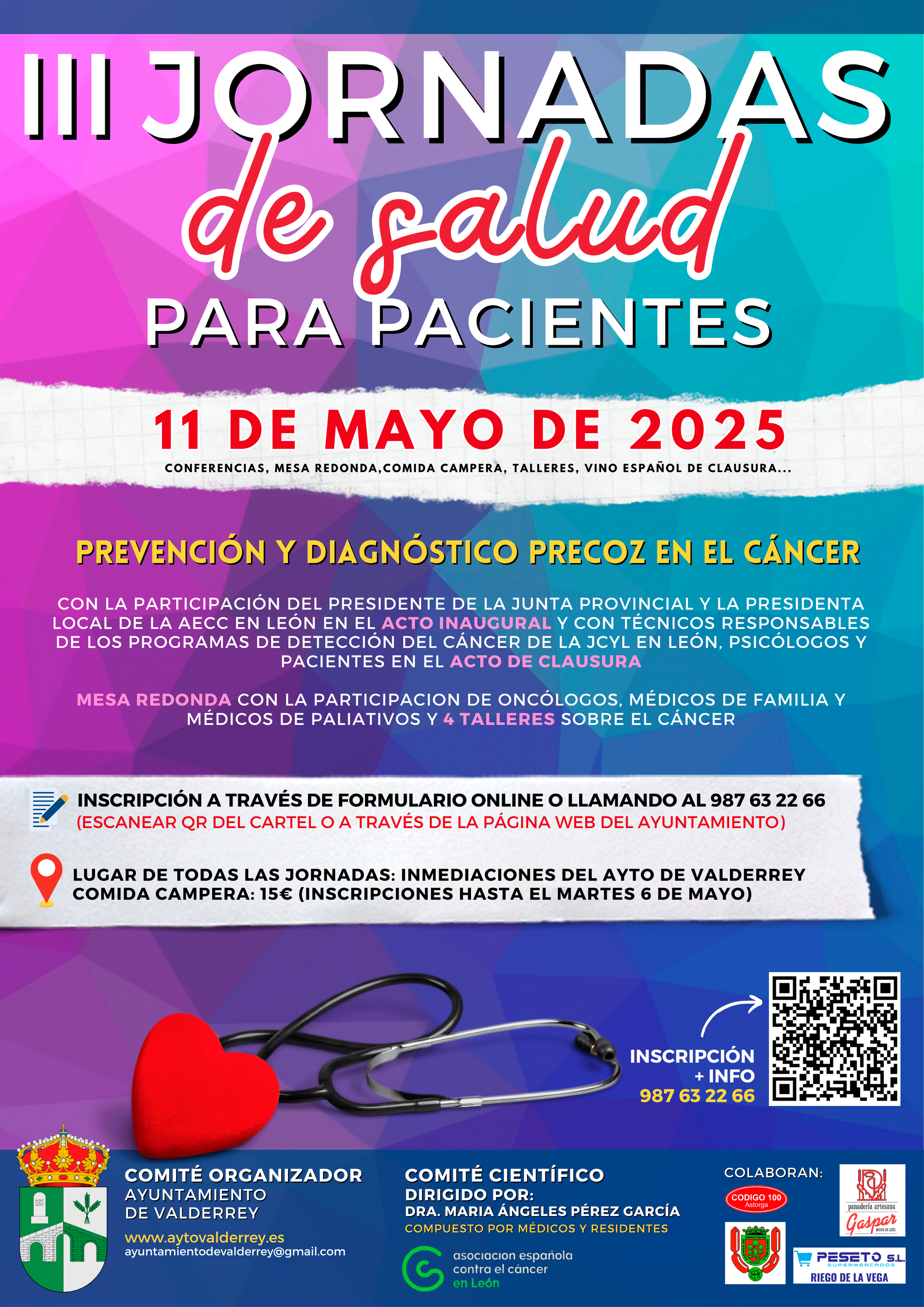 Cartel de las jornadas. Cartel de las jornadas.