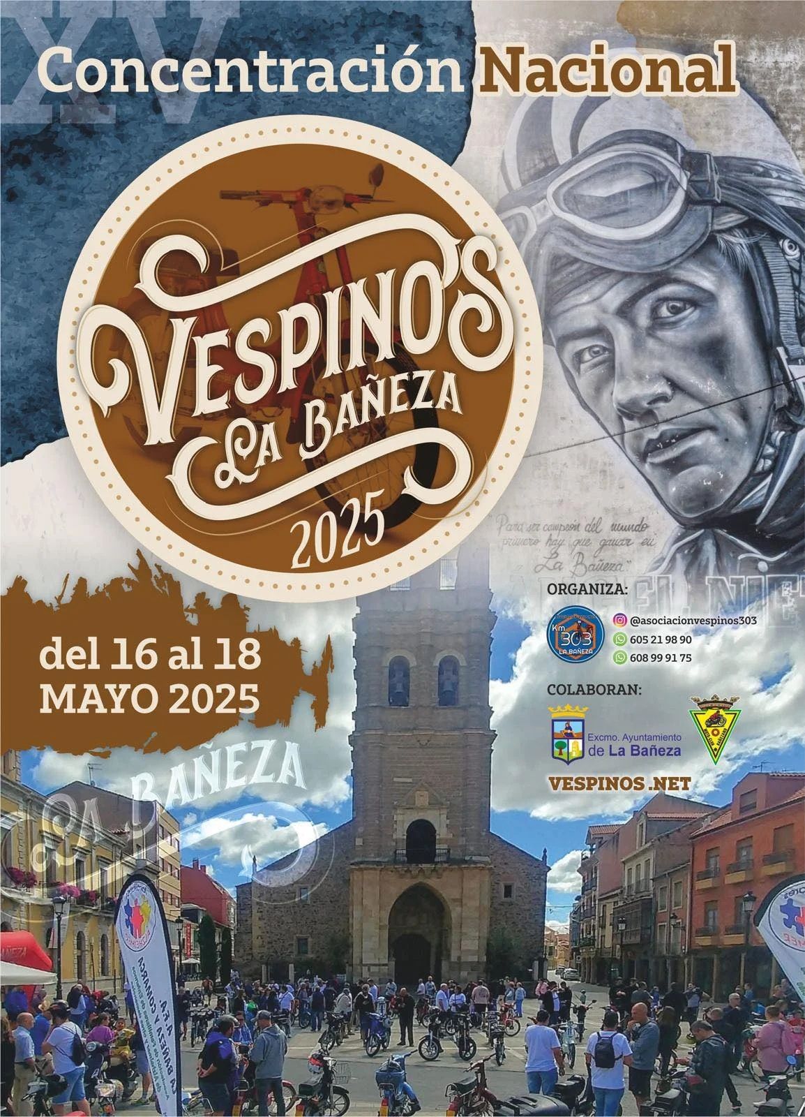 Cartel de la XV Reunión Nacional de Vespinos. Cartel de la XV Reunión Nacional de Vespinos.
