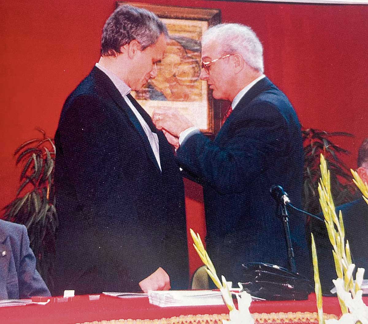 Robert Prevost en su visita a León. | L.N.C. Robert Prevost en su visita a León. | L.N.C.