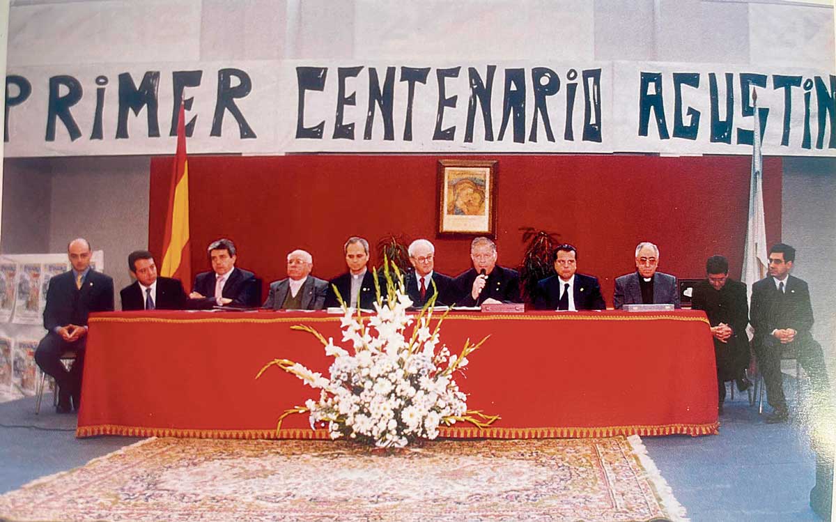 Robert Prevost en su visita a León. | L.N.C. Robert Prevost en su visita a León. | L.N.C.