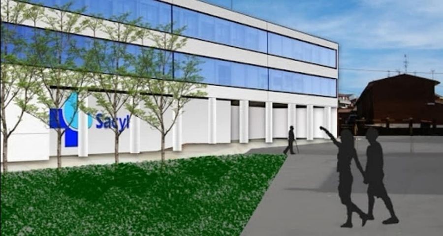 Proyecto del centro de salud de Sahagún que se ha licitado. | L.N.C. Proyecto del centro de salud de Sahagún que se ha licitado. | L.N.C.