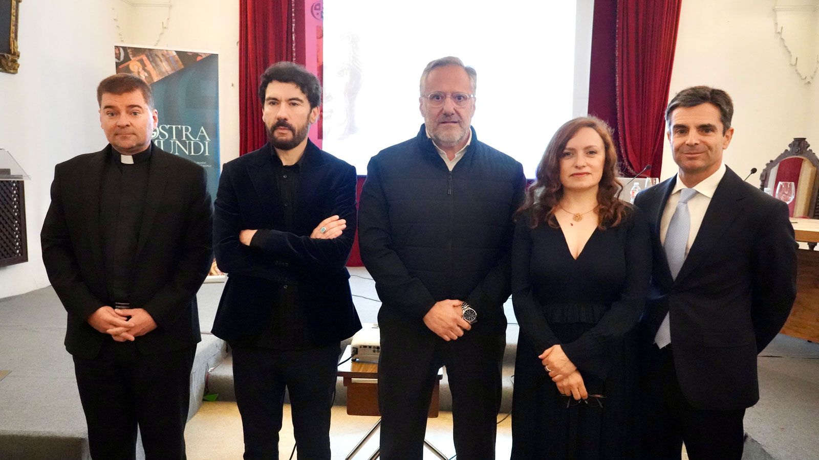 Un instante de la presentación del proyecto ‘Nostra et Mundi’. | CAMPILLO (ICAL)