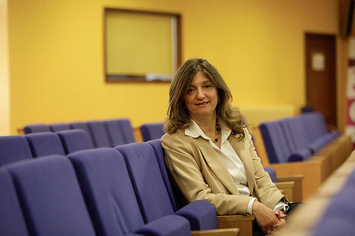 Nuria González, rectora de la Universidad de León. | FERNANDO OTERO