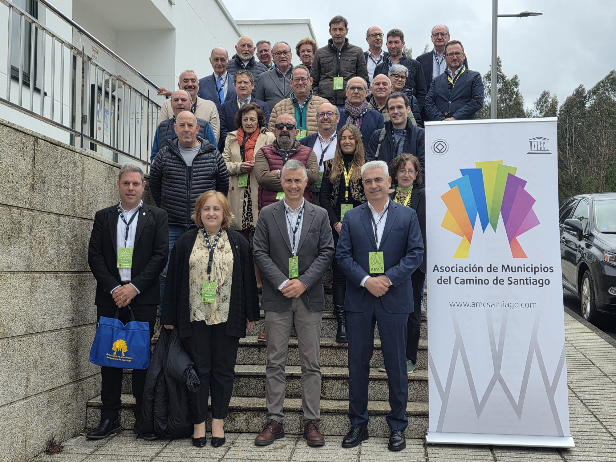 Reunión de la Asociación de Municipios del Camino en A Coruña.