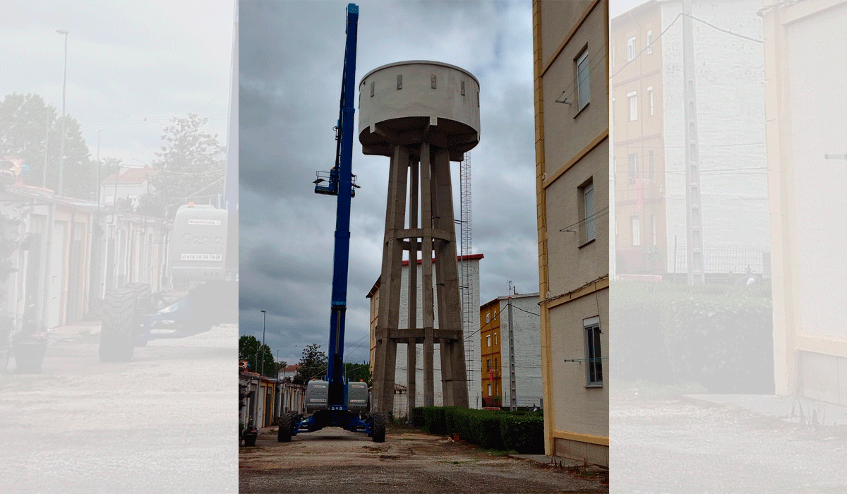 Obras en la zona y en el depósito de la antigua Azucarera. | L.N.C.