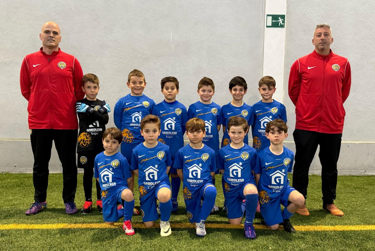 Imagen del prebenjamín A del Olímpico. | L.N.C.