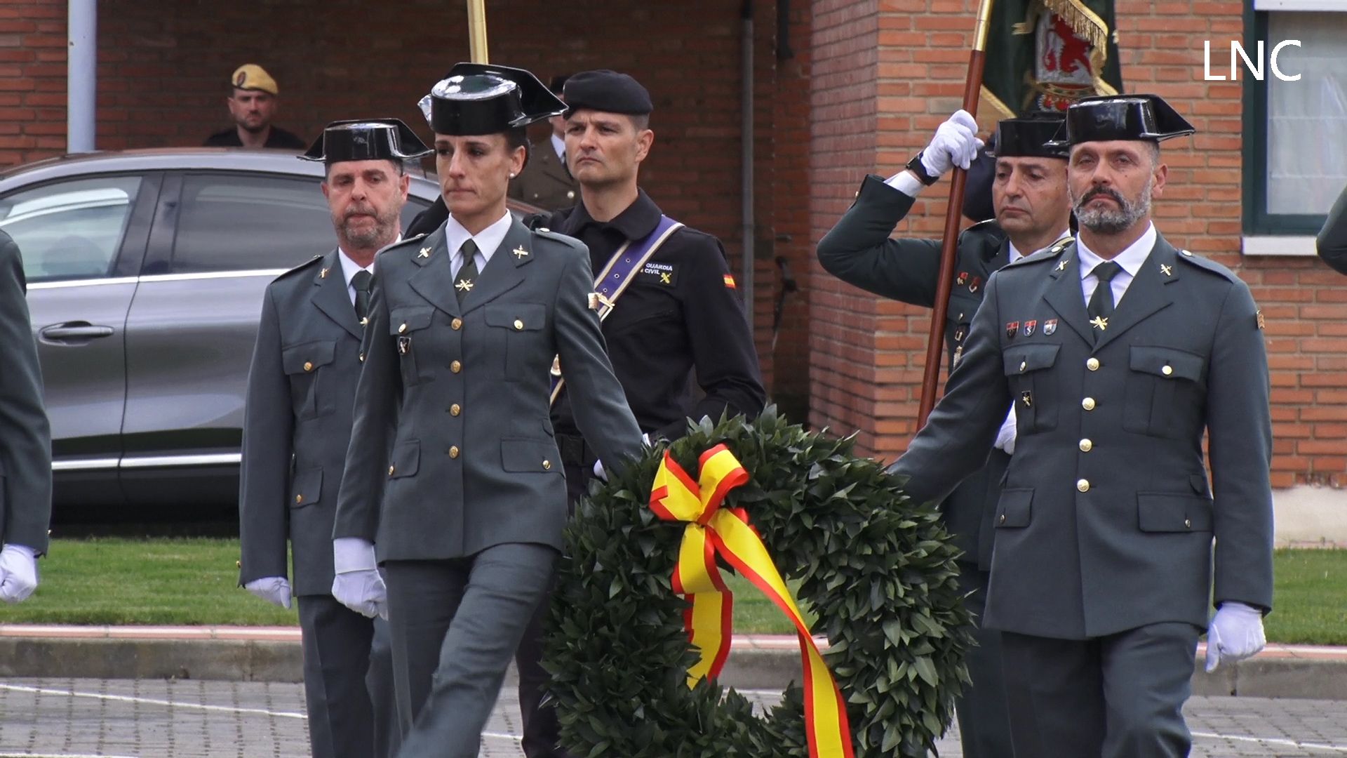 Acto conmemorativo del 181 aniversario de la fundación de la Guardia Civil en León