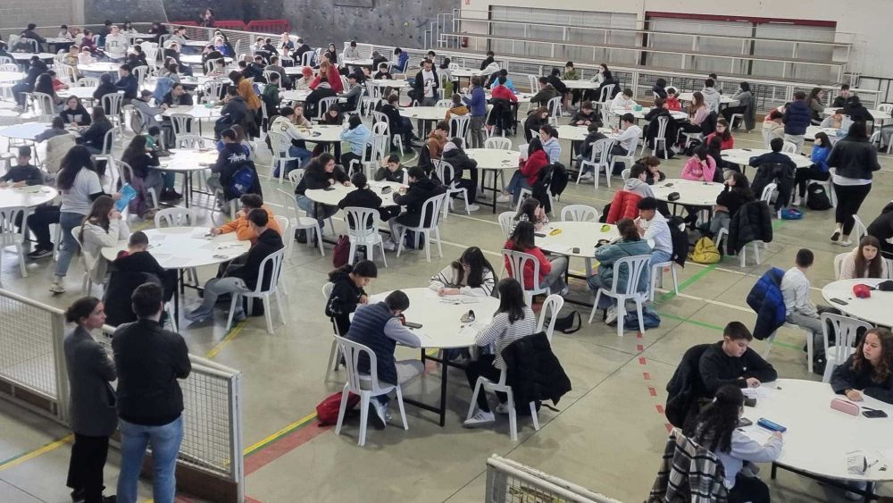 Imagen de archivo de una Olimpiada de Matemáticas de otra categoría que se celebró en la provincia leonesa. | L.N.C.