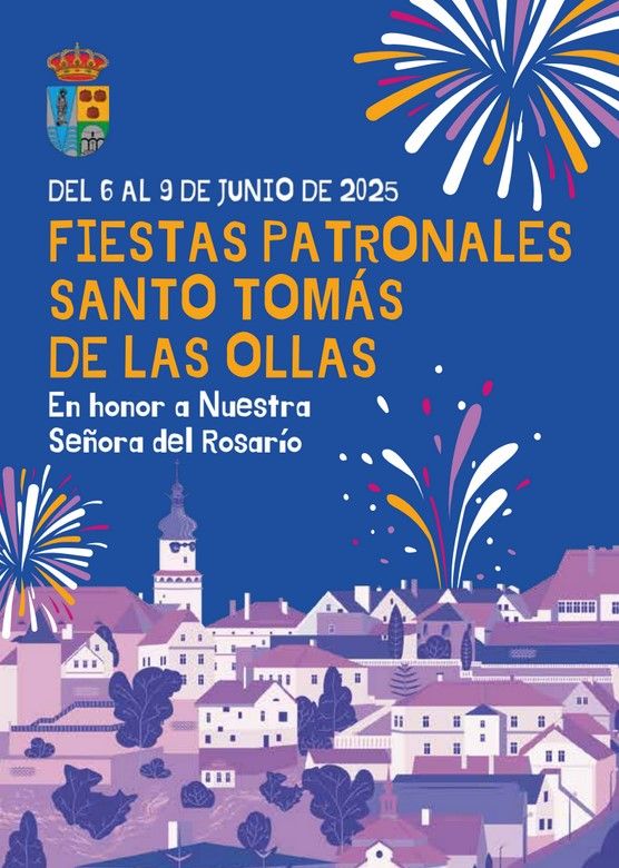 Cartel de las fiestas de Santo Tomás.