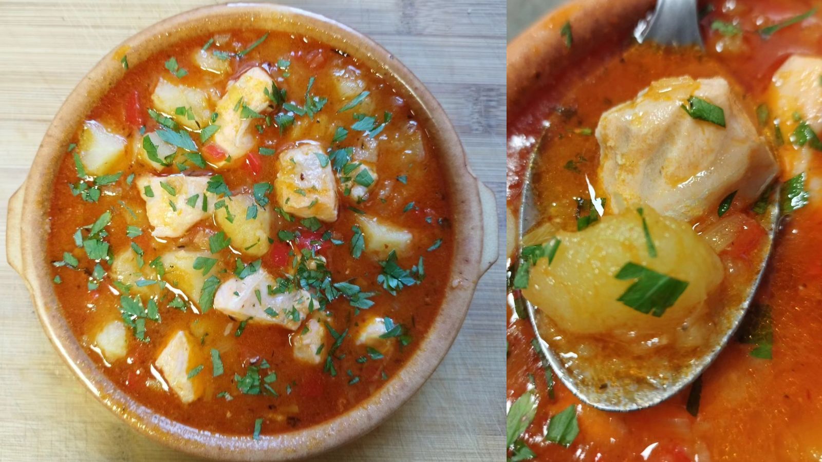 La receta de marmitako de salmón de Marcelo Ramón. La receta de marmitako de salmón de Marcelo Ramón.