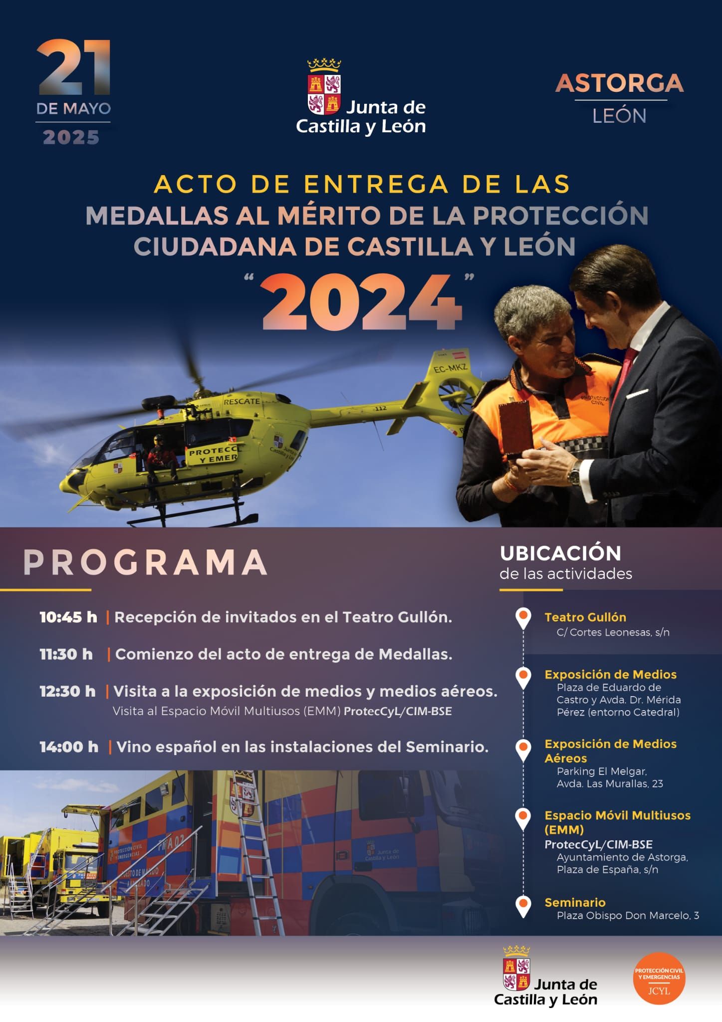 Cartel de la jornada. Cartel de la jornada.