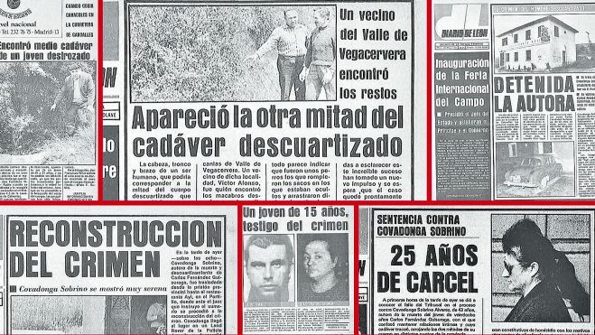 La secuencia de los hechos a través de la prensa de la época, con las fotos de Fernando Rubio, algunas históricas, en las páginas del Diario de León. | FERNANDO RUBIO La secuencia de los hechos a través de la prensa de la época, con las fotos de Fernando Rubio, algunas históricas, en las páginas del Diario de León. | FERNANDO RUBIO