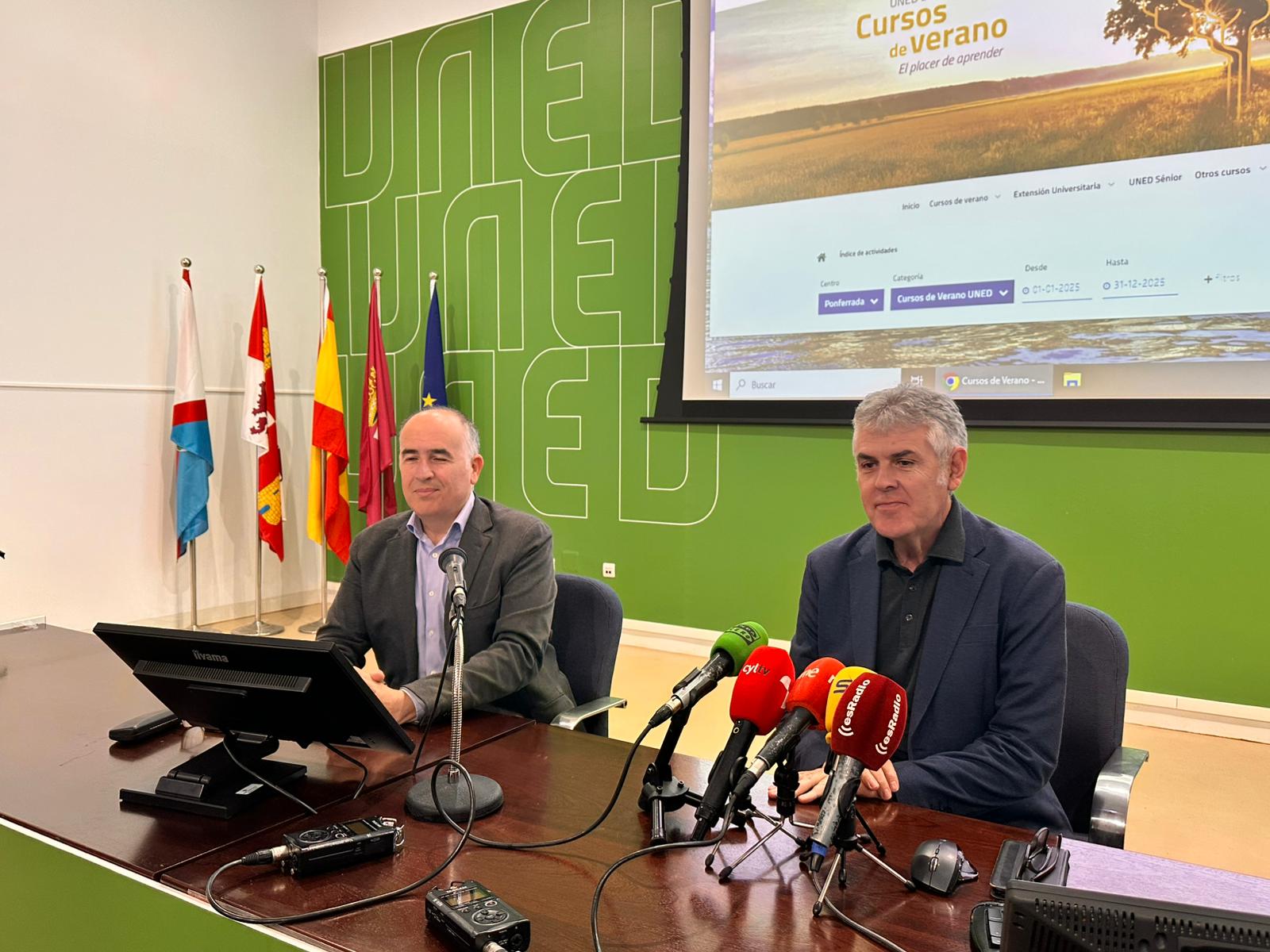 Presentación de los cursos de verano de la UNED en Ponferrada. | L.N.C.