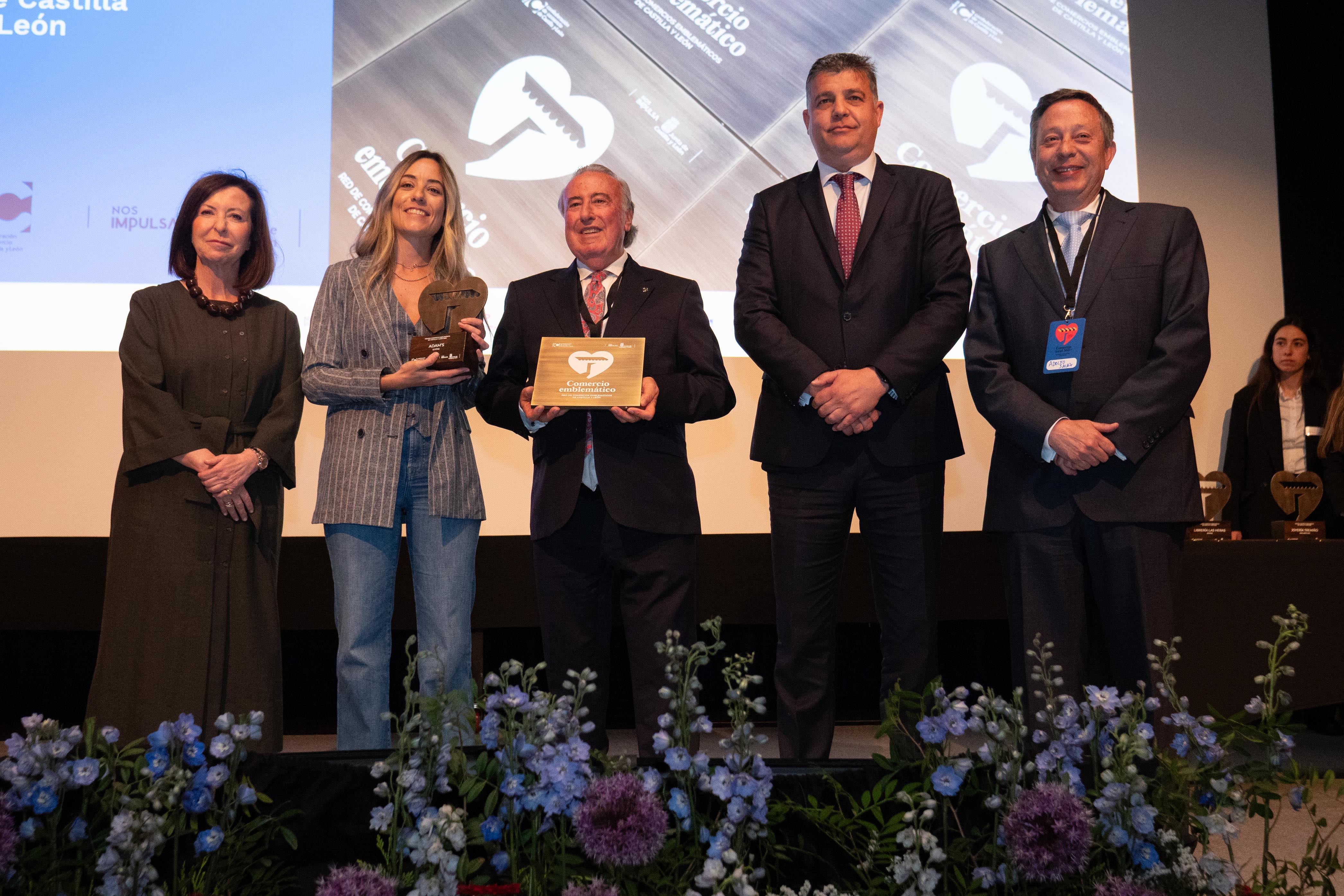 Un instante de la entrega de premios.