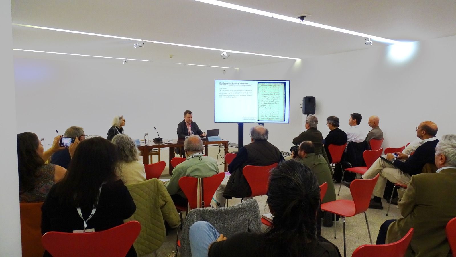 Javier Revilla Casado en las II Jornadas Ibéricas de Molinología en Portugal.