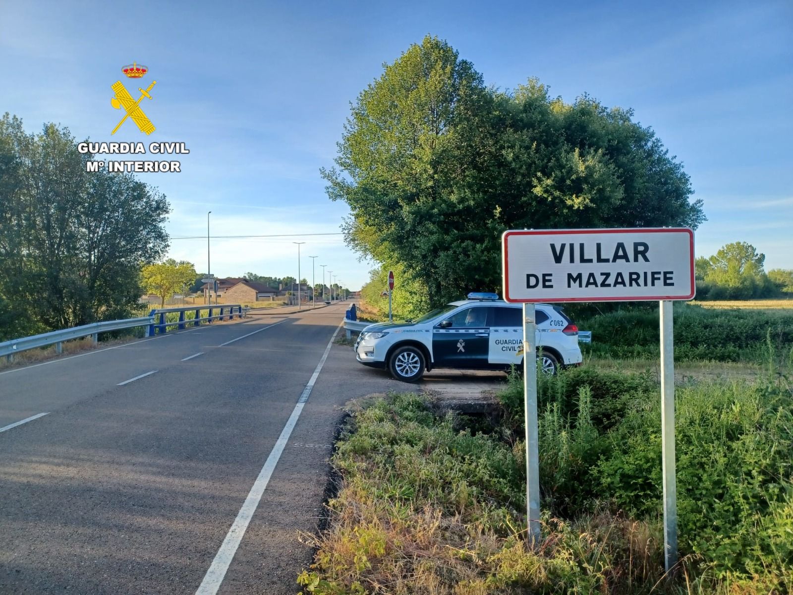 La Guardia Civil en la zona de la búsqueda.