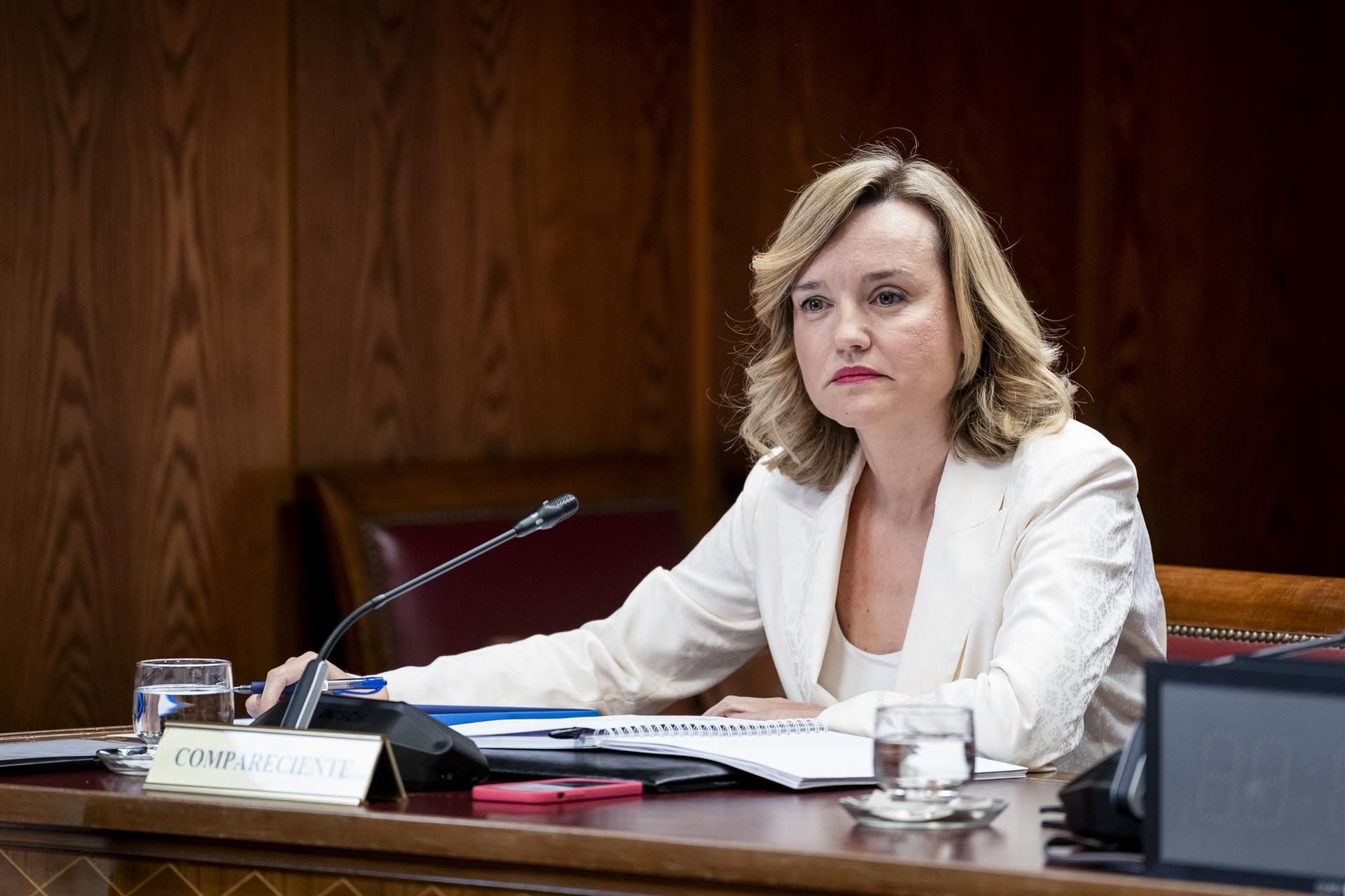 La ministra portavoz Pilar Alegría. | EUROPA PRESS