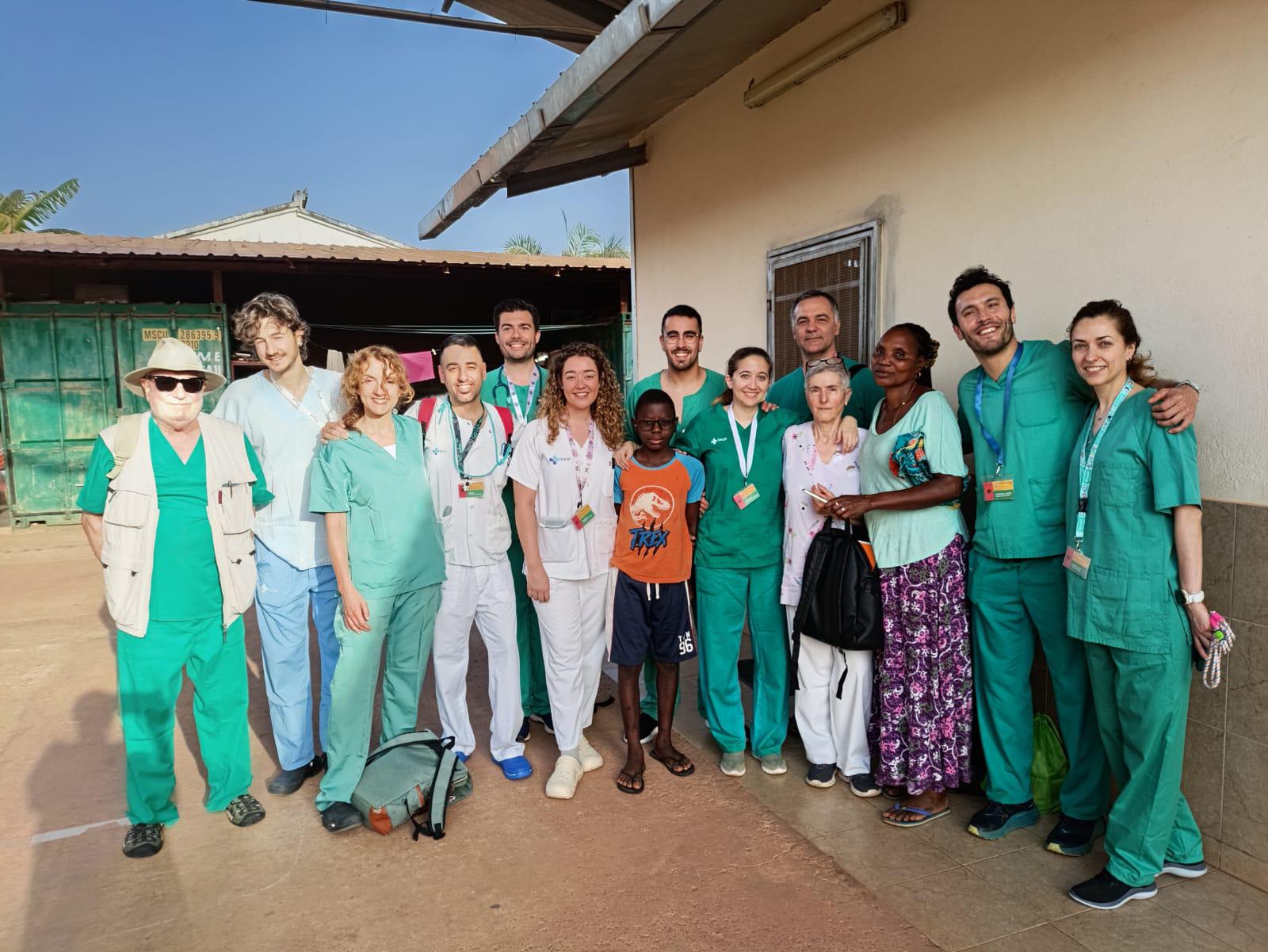 El equipo de Sopesur León que ha participado en el último viaje a Guinea-Bissau. | L.N.C.