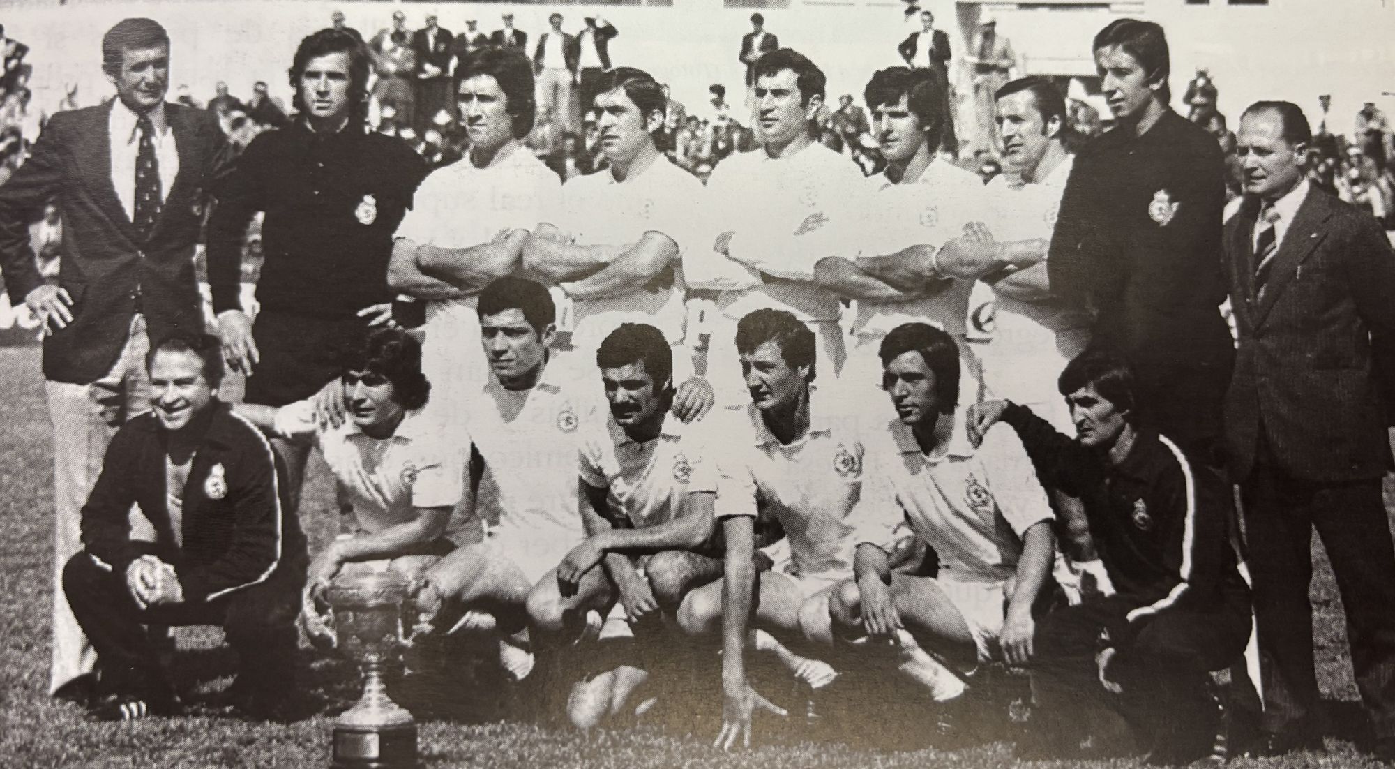 Plantilla de la Cultural que logró el ascenso en la temporada 1973/74. | CÉSAR