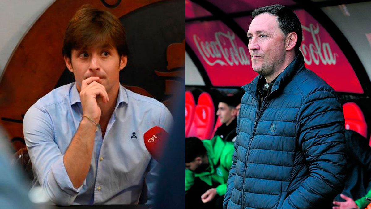 A la izquierda, Manzanera; a la derecha, Llona. | SAÚL ARÉN