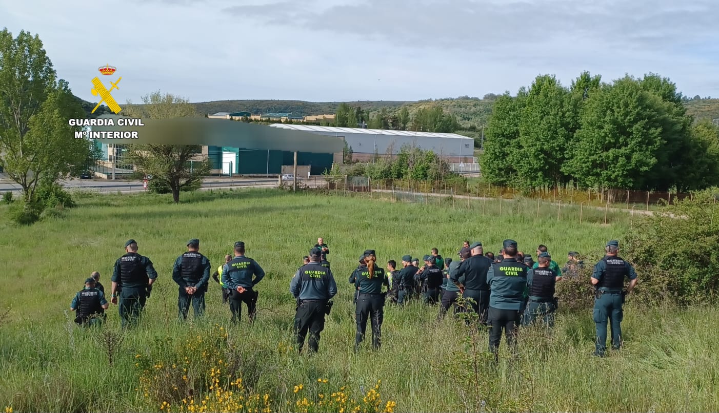 Imagen del simulacro organizado por la Guardia Civil. | GUARDIA CIVIL DE LEÓN