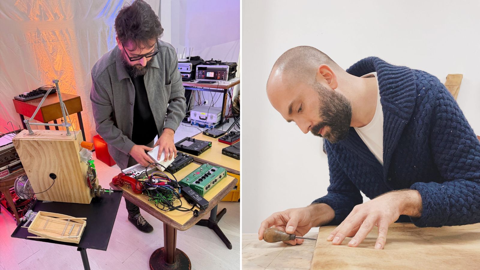 Juanma Lodo acompañará a Christian García Bello durante el laboratorio 'Canal' en la Fundación Cerezales.