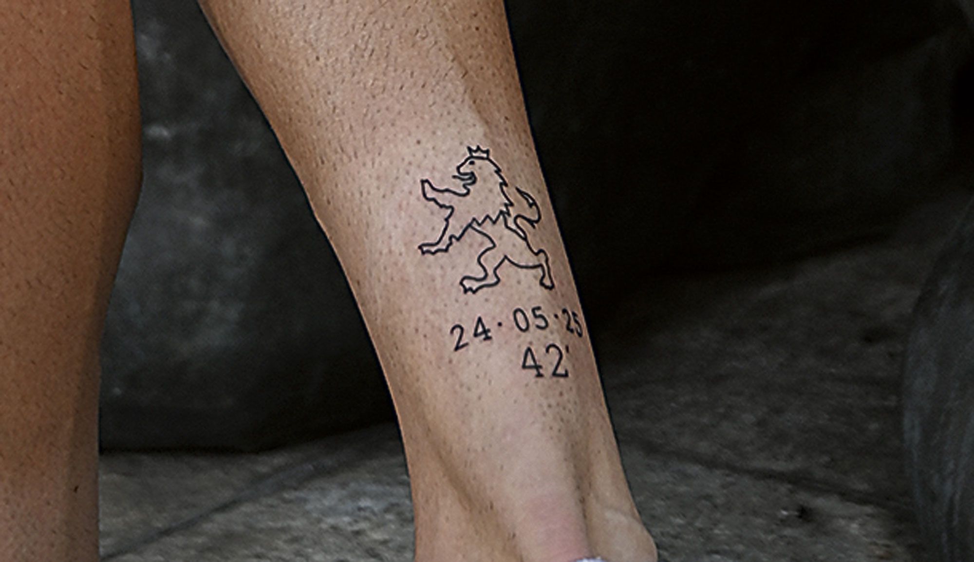 Tatuaje de Chacón. | SAÚL ARÉN