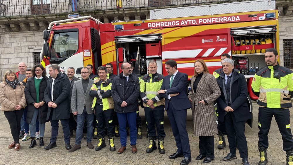 Servicio de bomberos de Ponferrada. | Javier Fernández