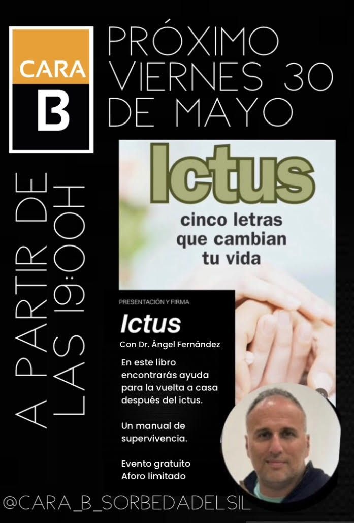 Cartel sobre la actividad. 