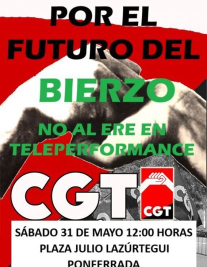 Cartel de la concentración. Cartel de la concentración.