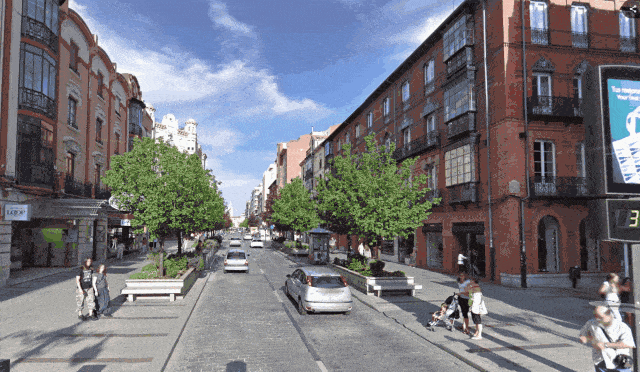 Muestra de cómo ha cambiado la calle de Ordoño II en 16 años | L.N.C. Muestra de cómo ha cambiado la calle de Ordoño II en 16 años | L.N.C.