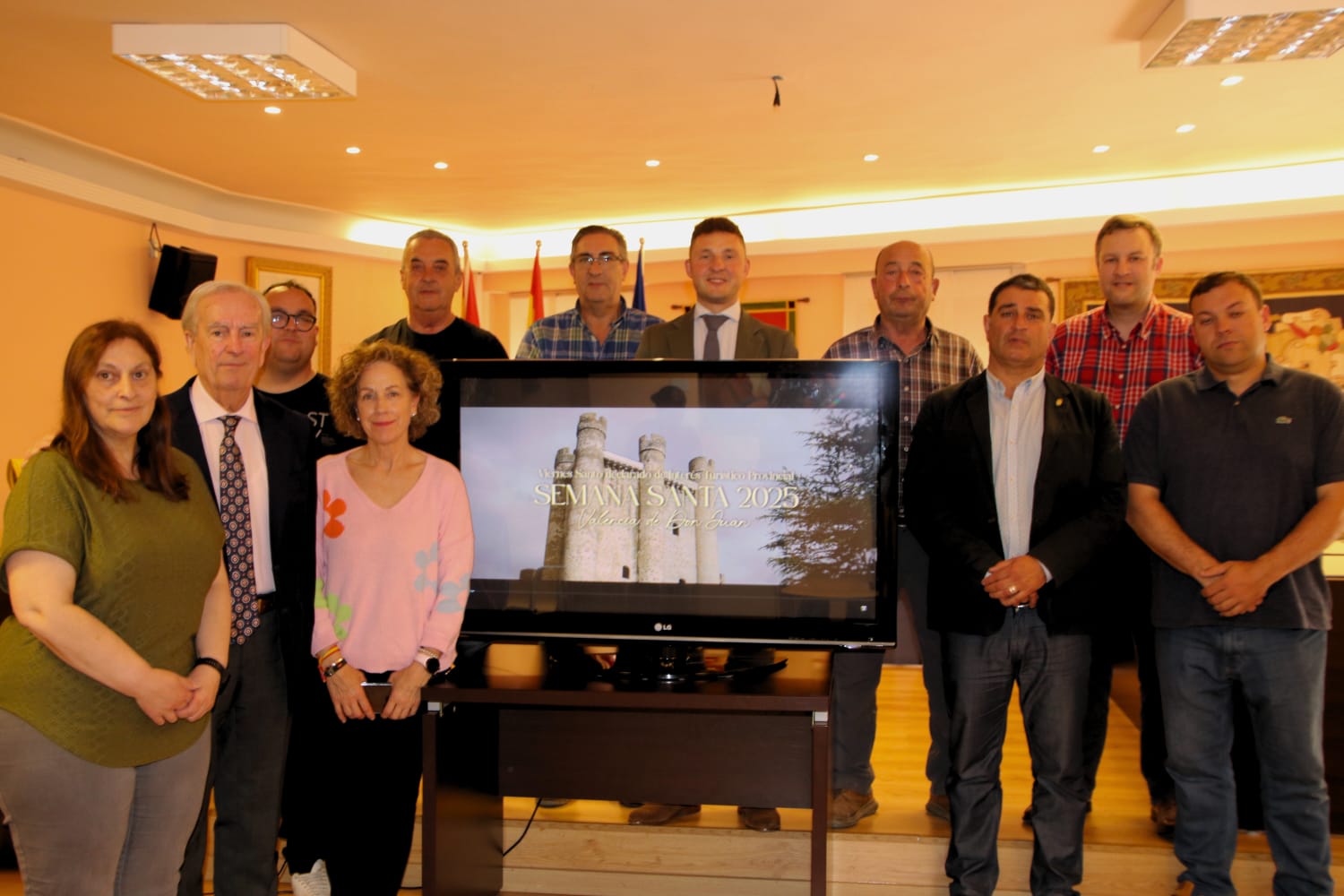 Presentación del vídeo promocional para pedir la distinción de Interés Turístico Regional. | L.N.C.
