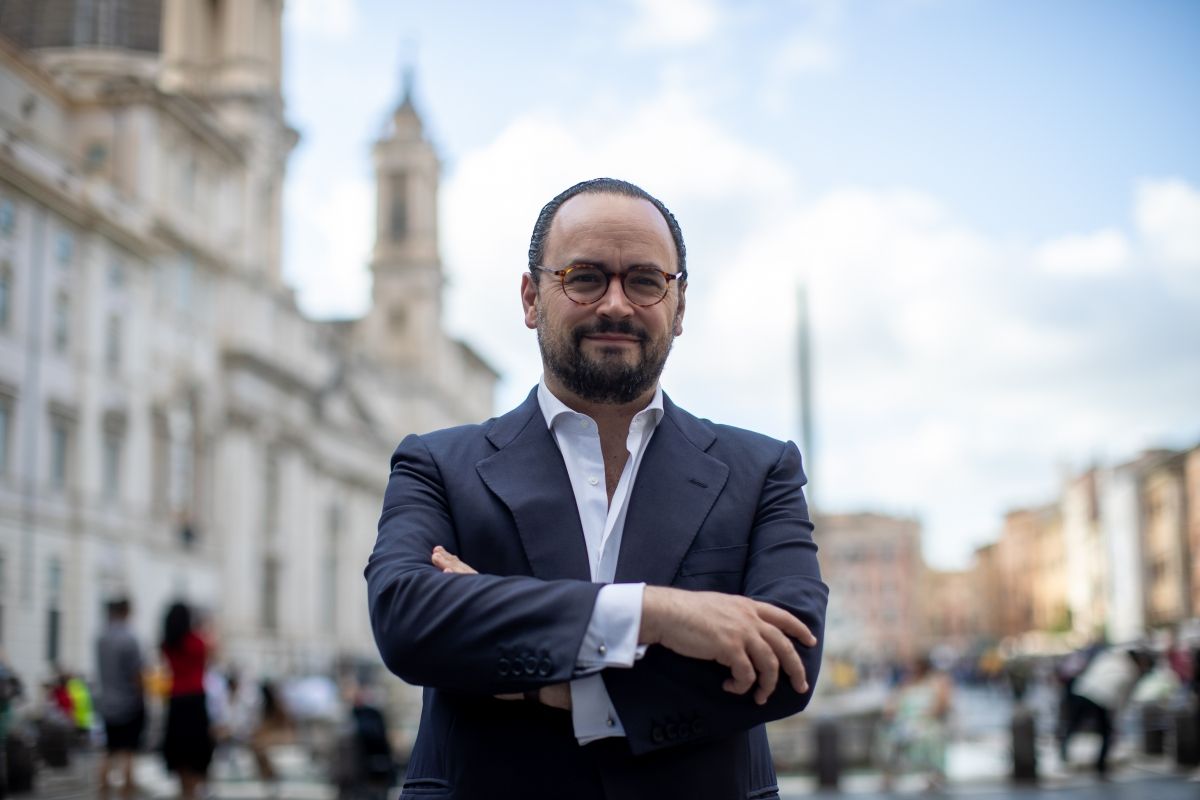 El filólogo Ignacio Peyró es director del Instituto Cervantes de Roma desde el año 2022. | DANIEL IBÁÑEZ