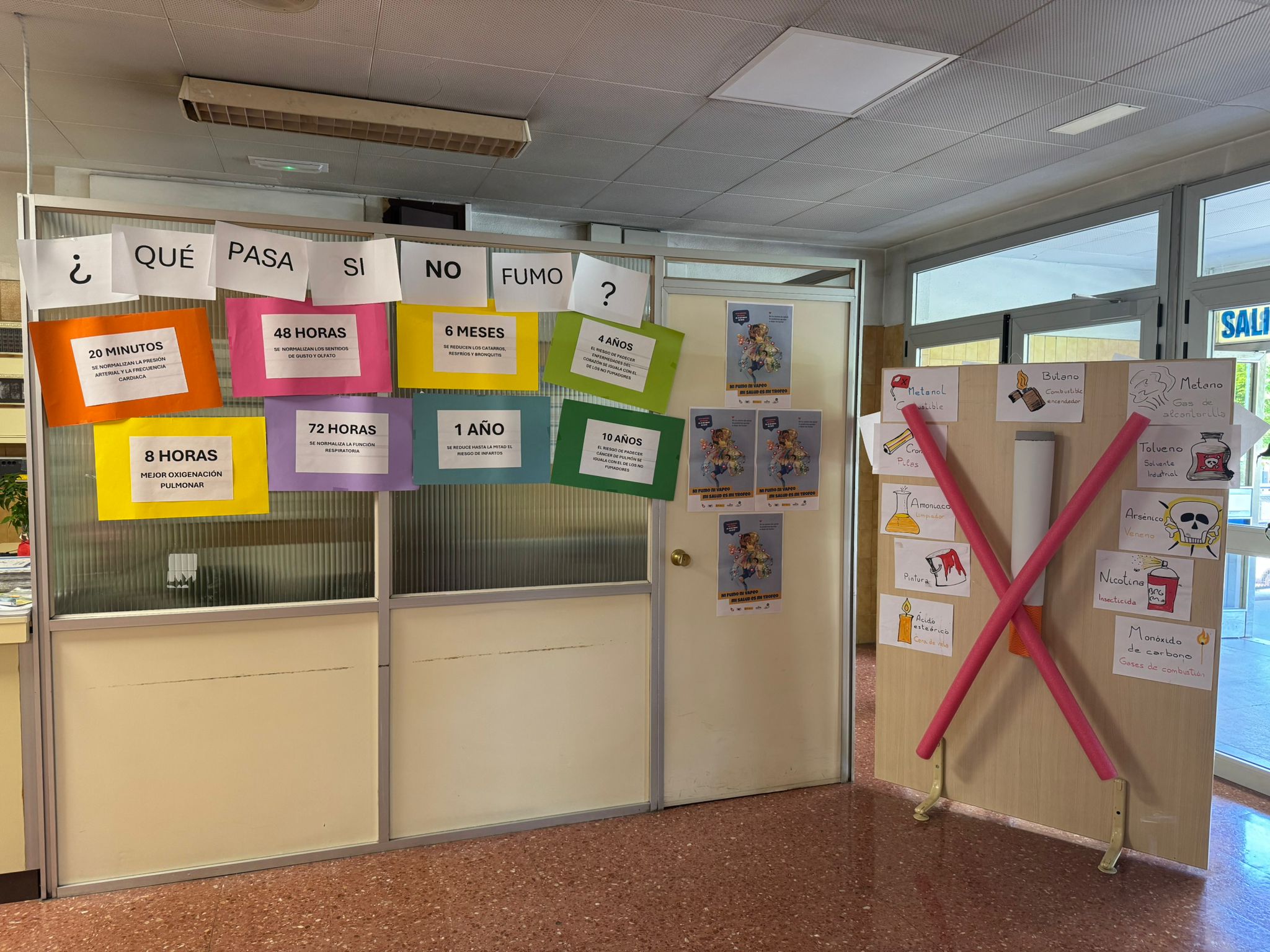 Folletos repartidos por la Gerencia de Atención Primaria | L.N.C.