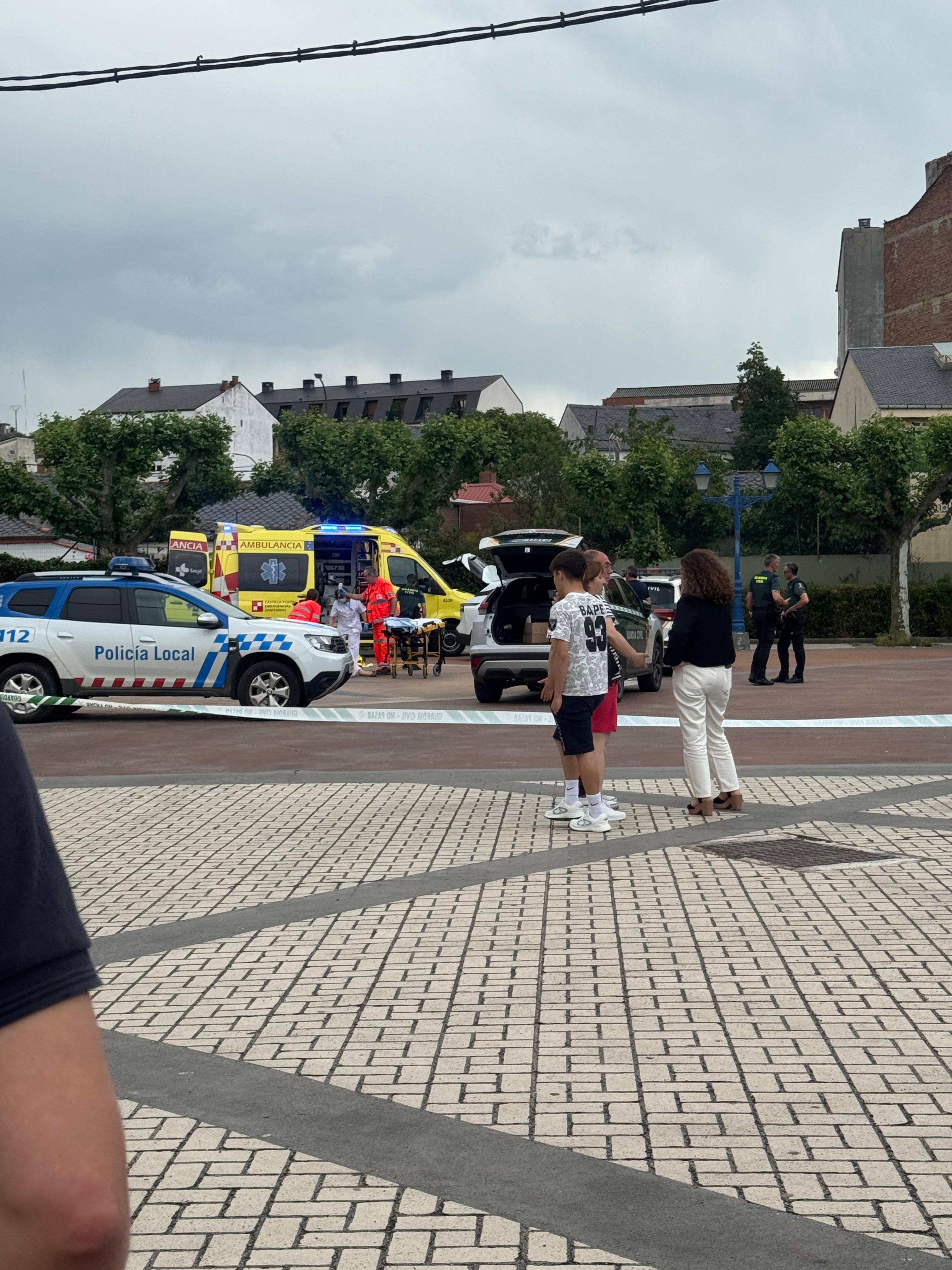 Lugar donde se produjo el incidente.