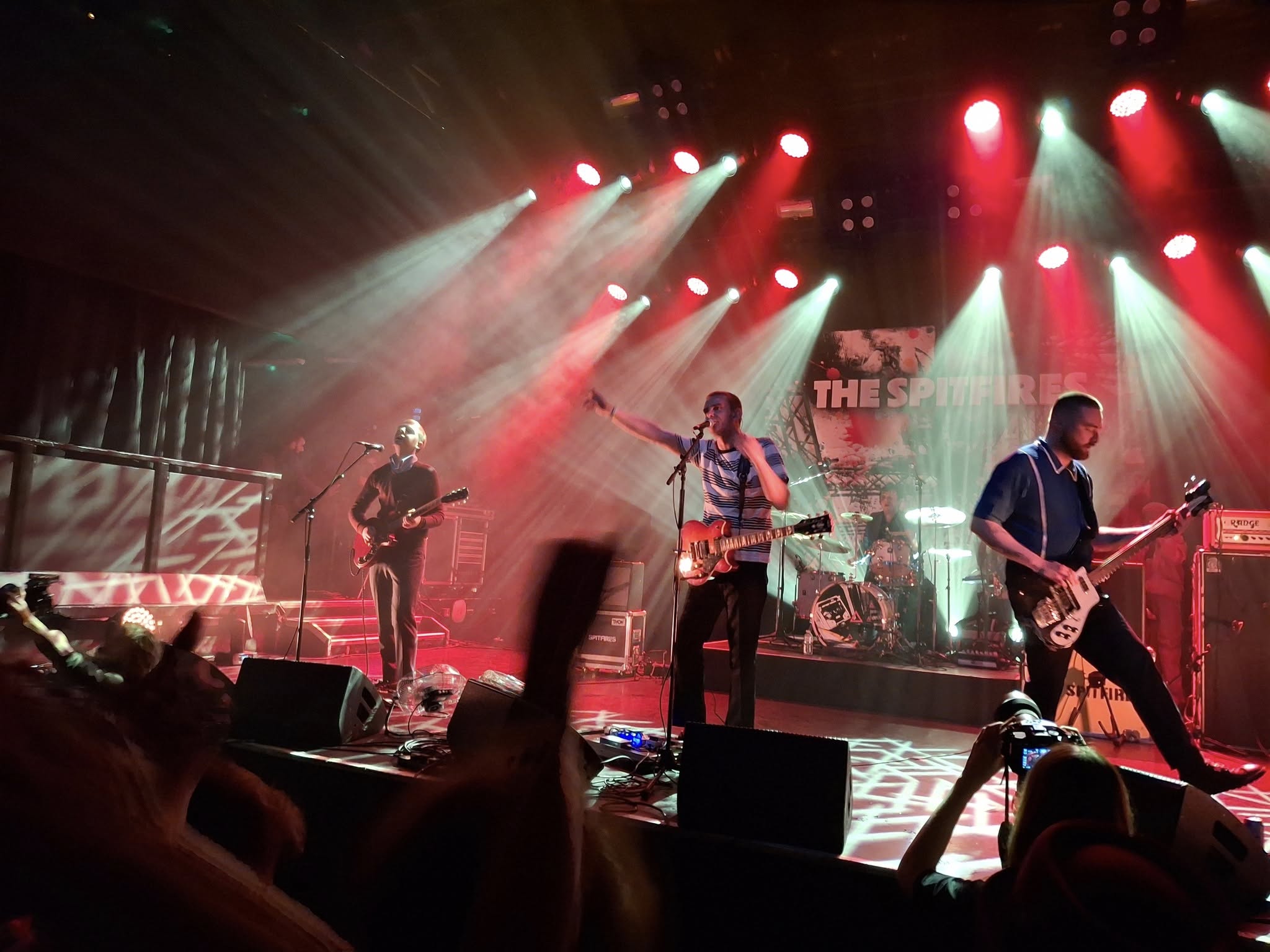 La banda The Spitifires en concierto. | L.N.C.