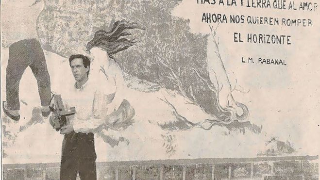 Imanol Arias en las protestas de Riaño ante unos versos de Rabanal. Imanol Arias en las protestas de Riaño ante unos versos de Rabanal.