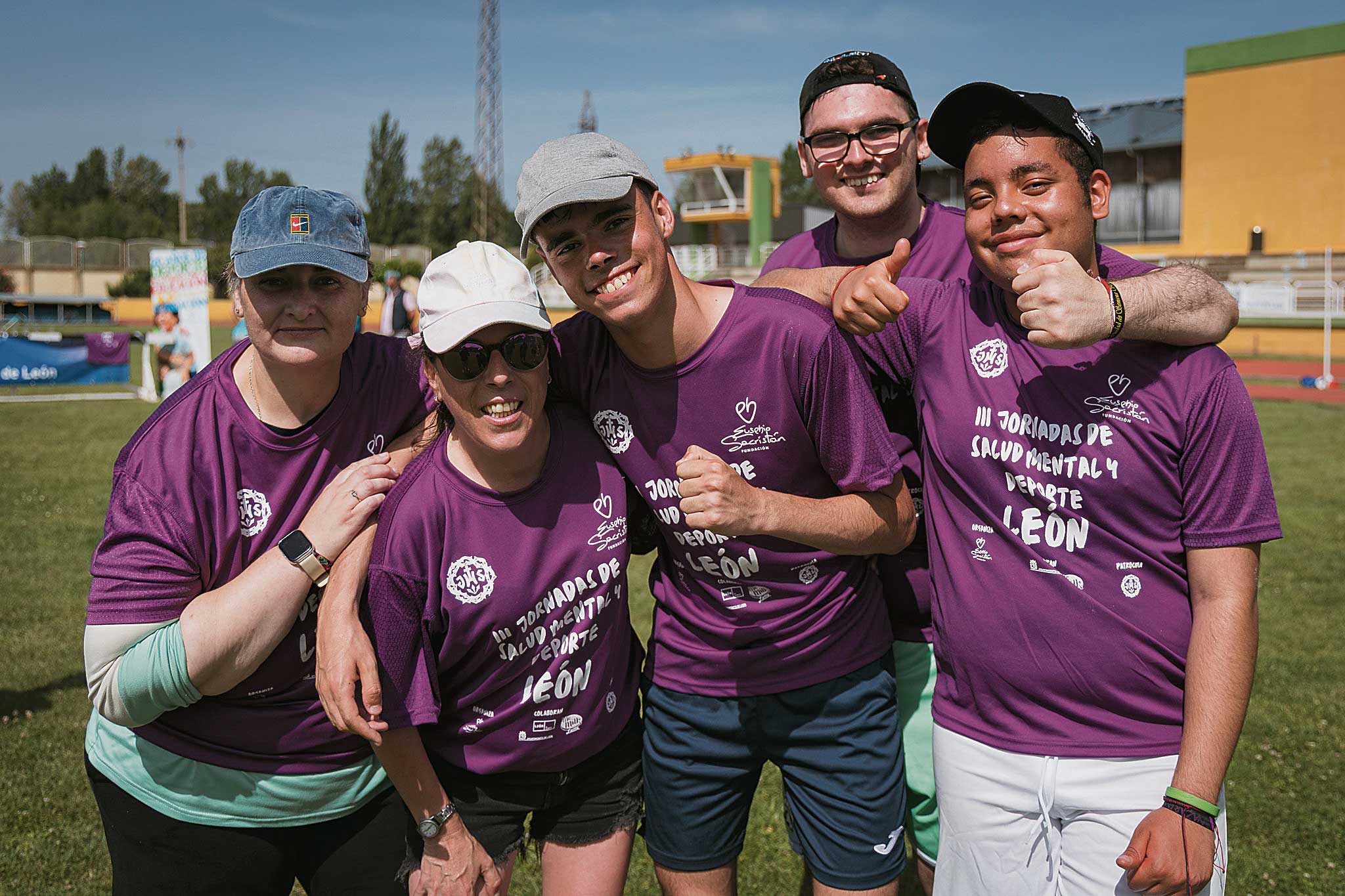 Algunos de los participantes en la jornada Deporte y Salud Mental. | L.N.C.