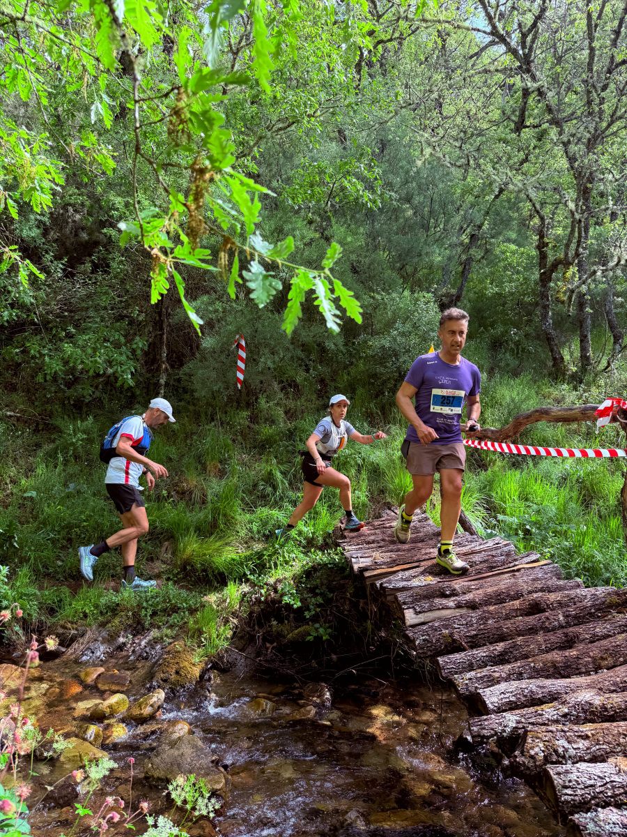Un instante del Trail Valcesar. | L.N.C.