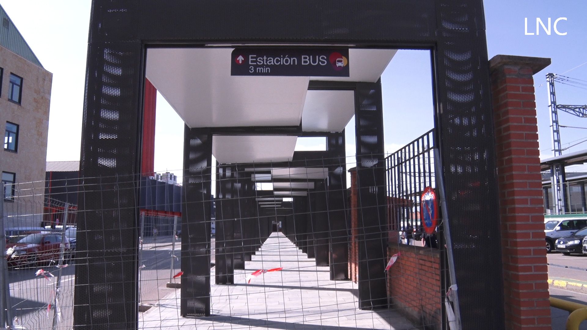Conexión intermodal entre la estación de autobuses y de trenes de León
