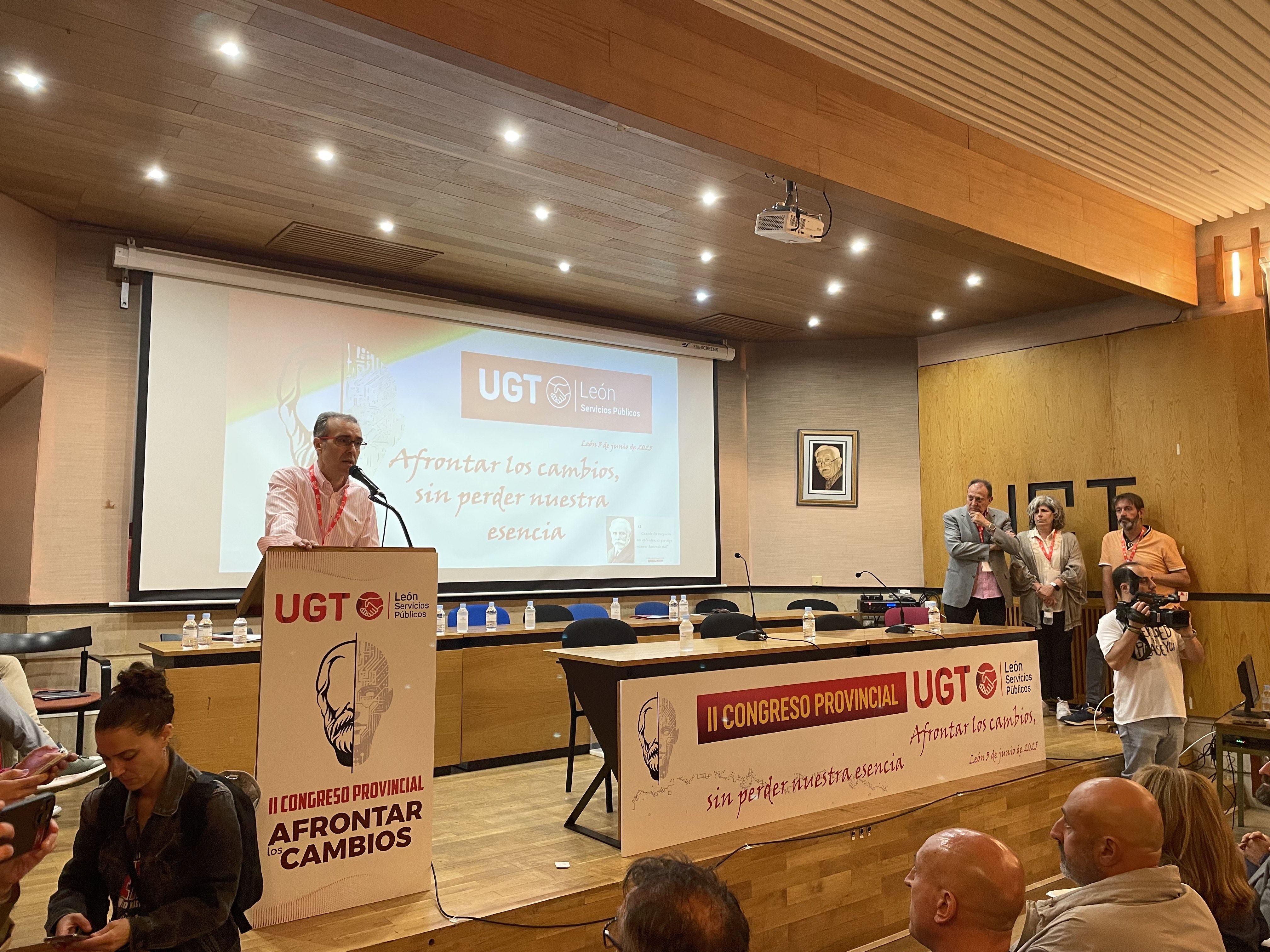 UGT ha celebrado el día 3 de junio su II Congreso Ordinario. | PABLO ÁLVAREZ