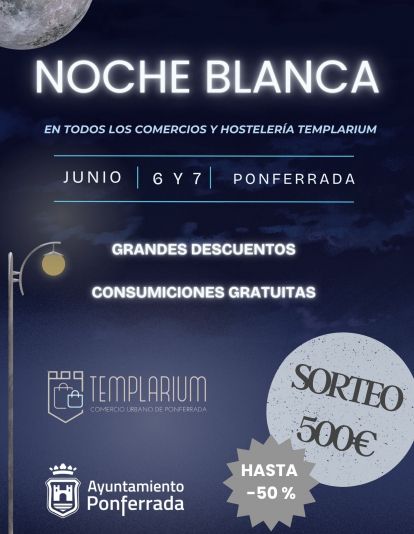 Cartel de la Noche Blanca de Templarium. Cartel de la Noche Blanca de Templarium.