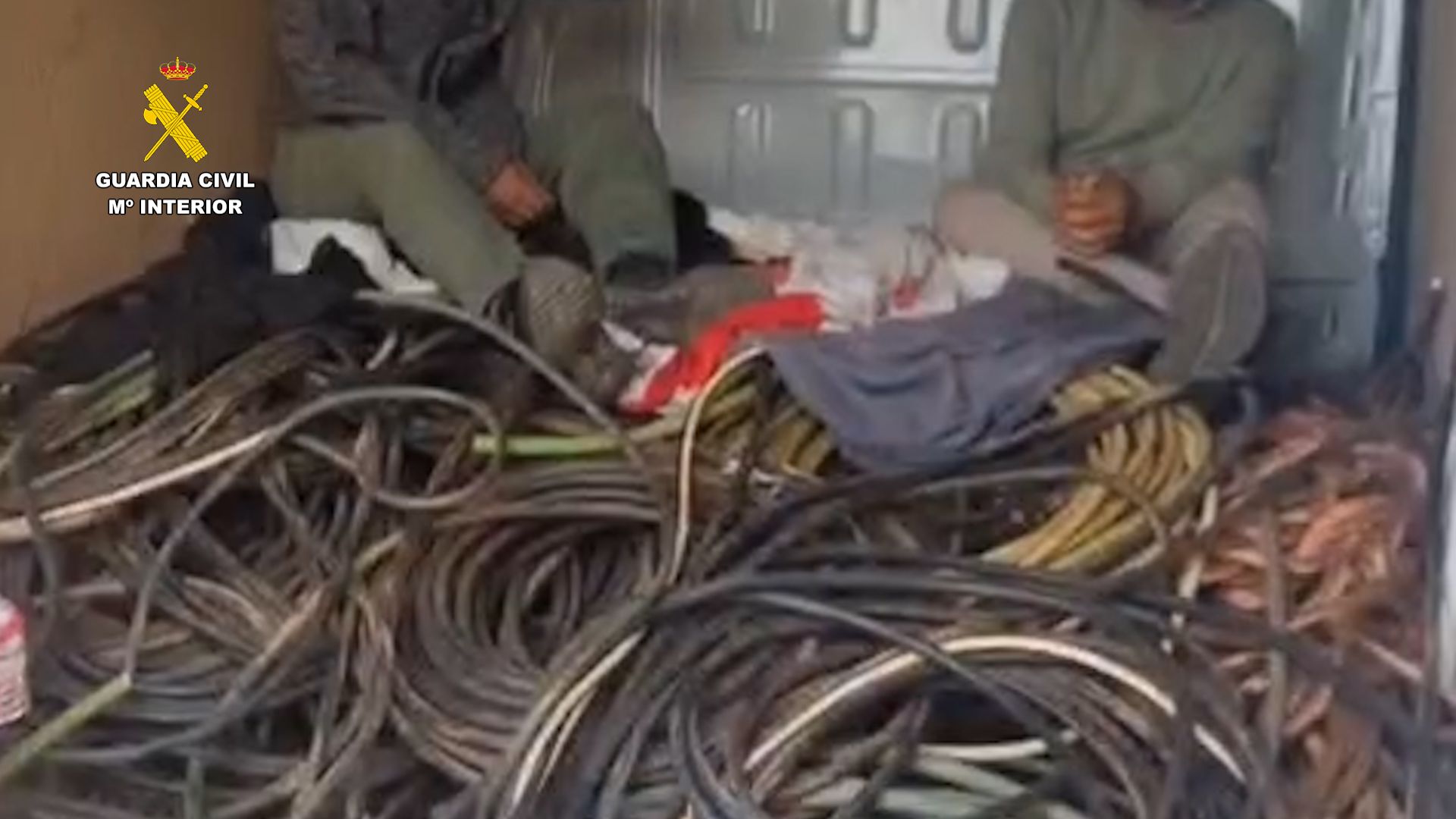 Operación contra el robo de cobre. | GUARDIA CIVIL