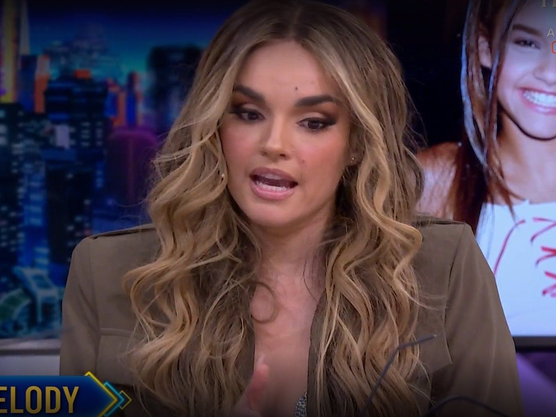  Melody en el plató de 'El Hormiguero' 