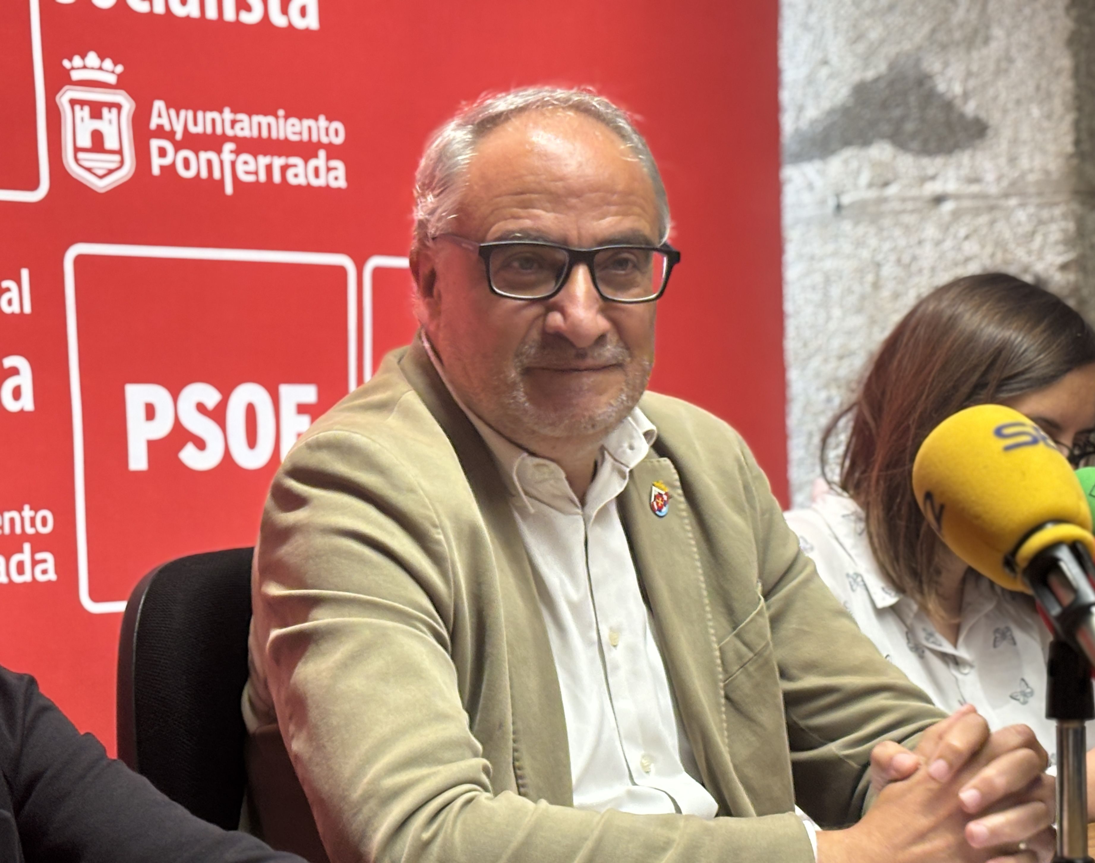 El portavoz del PSOE de Ponferrada, Olegario Ramón. | J.F.