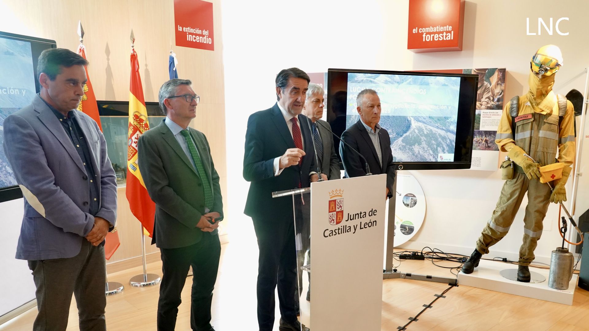 Operativo de la Junta de Castilla y León contra los incendios forestales