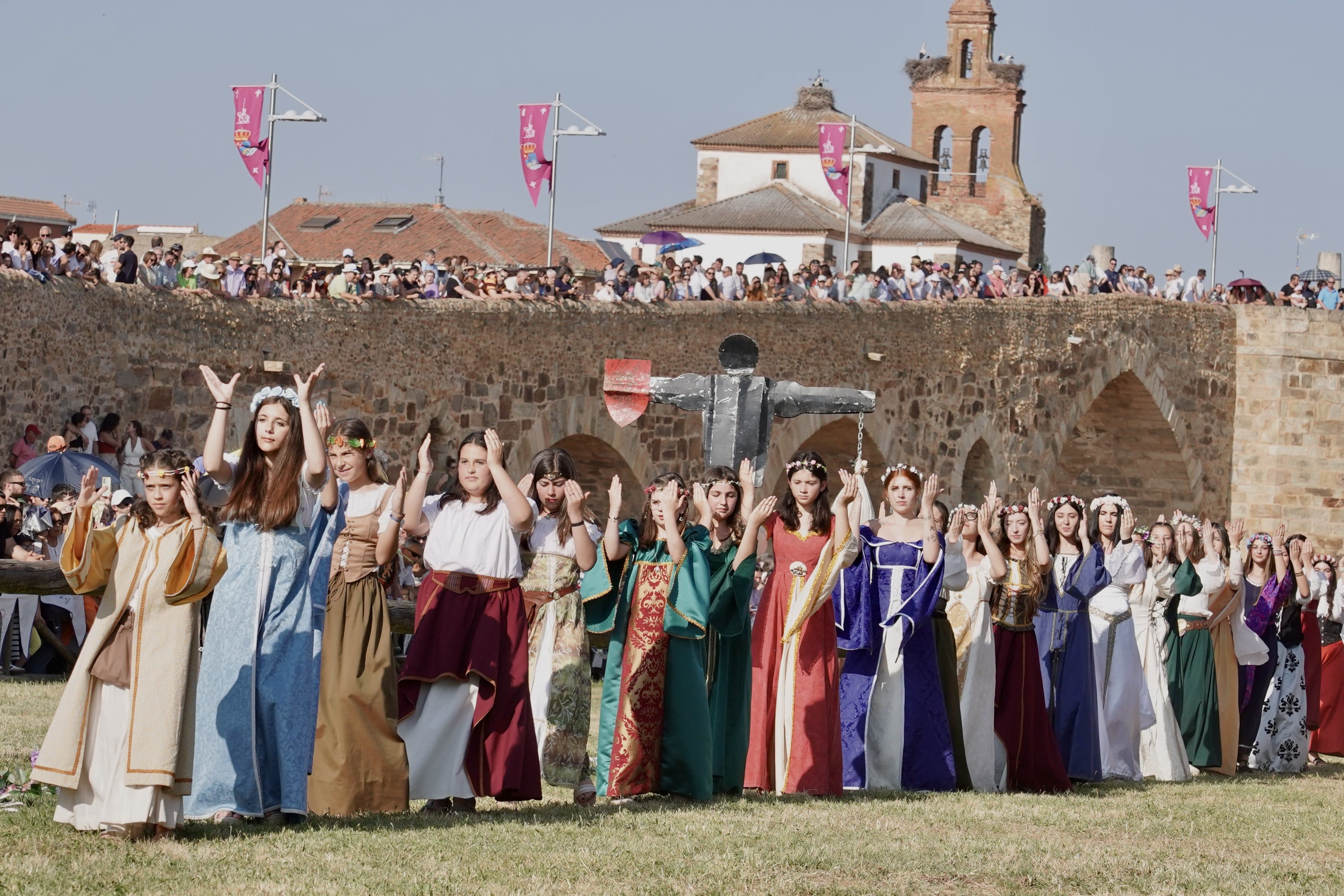 Recreación de las Justas Medievales este domingo. | CAMPILLO (ICAL)